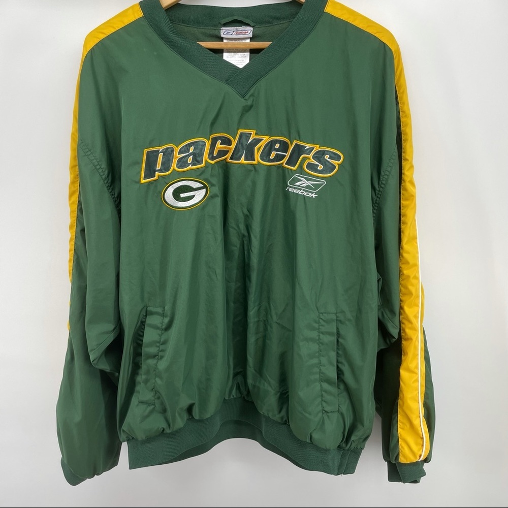 Vintage Reebok | Green Bay Packers Jacket Large